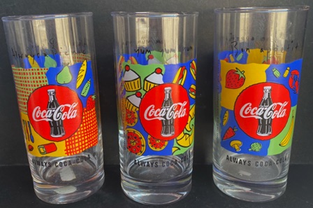 306002-1 € 9,00 coca cola glas set van 3 Picknick D7 H 15 cm.jpeg